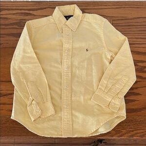KIDS Ralph Lauren Light Yellow Shirt SIZE 5
